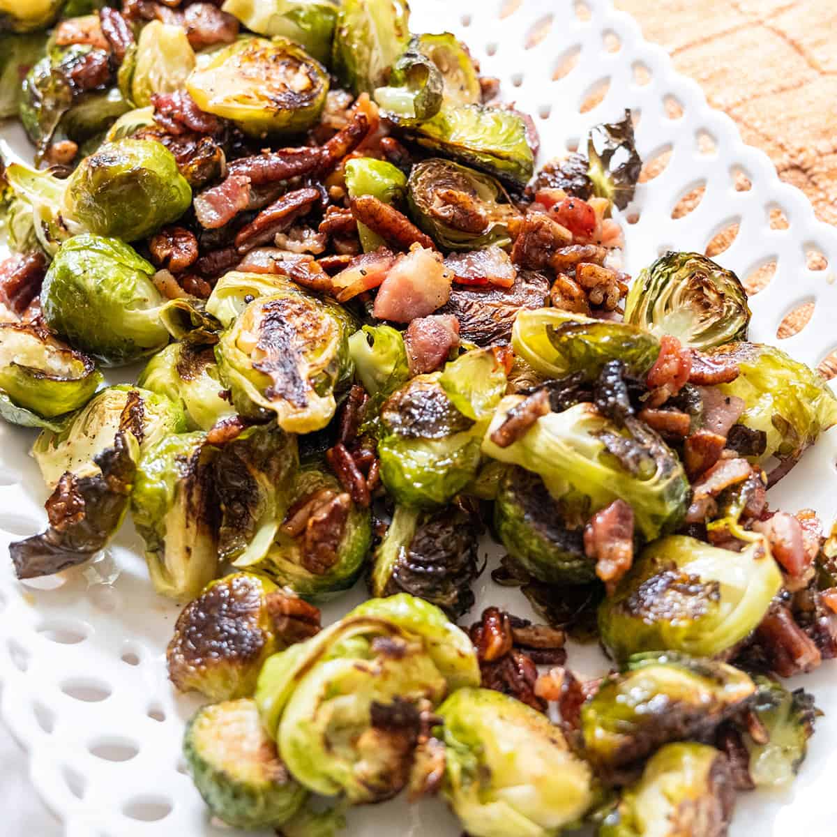 Maple Bacon Brussels Sprouts