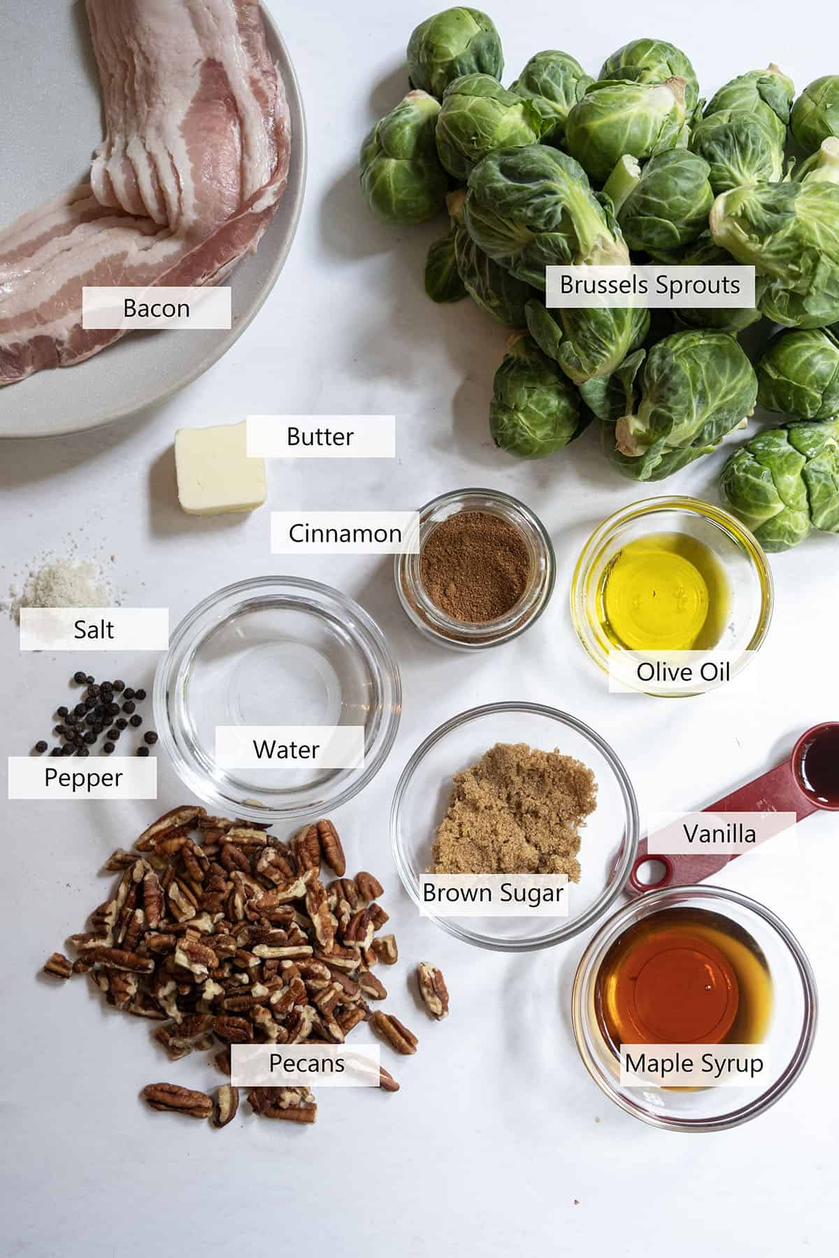 Ingredients for the recipe.