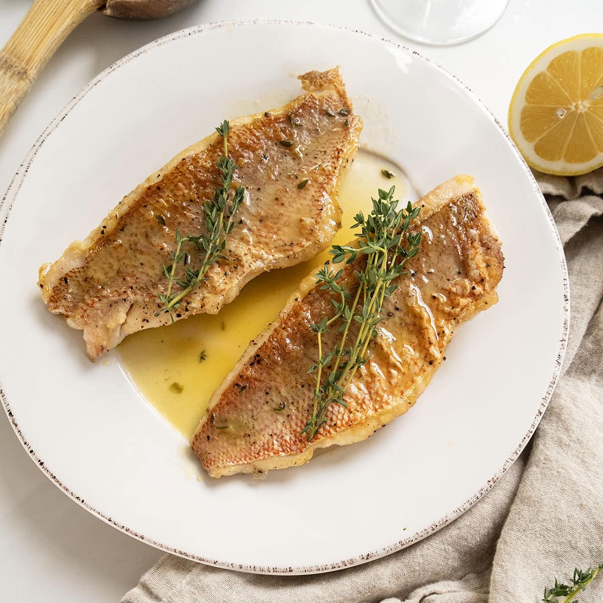Pan-Seared Vermilion Snapper