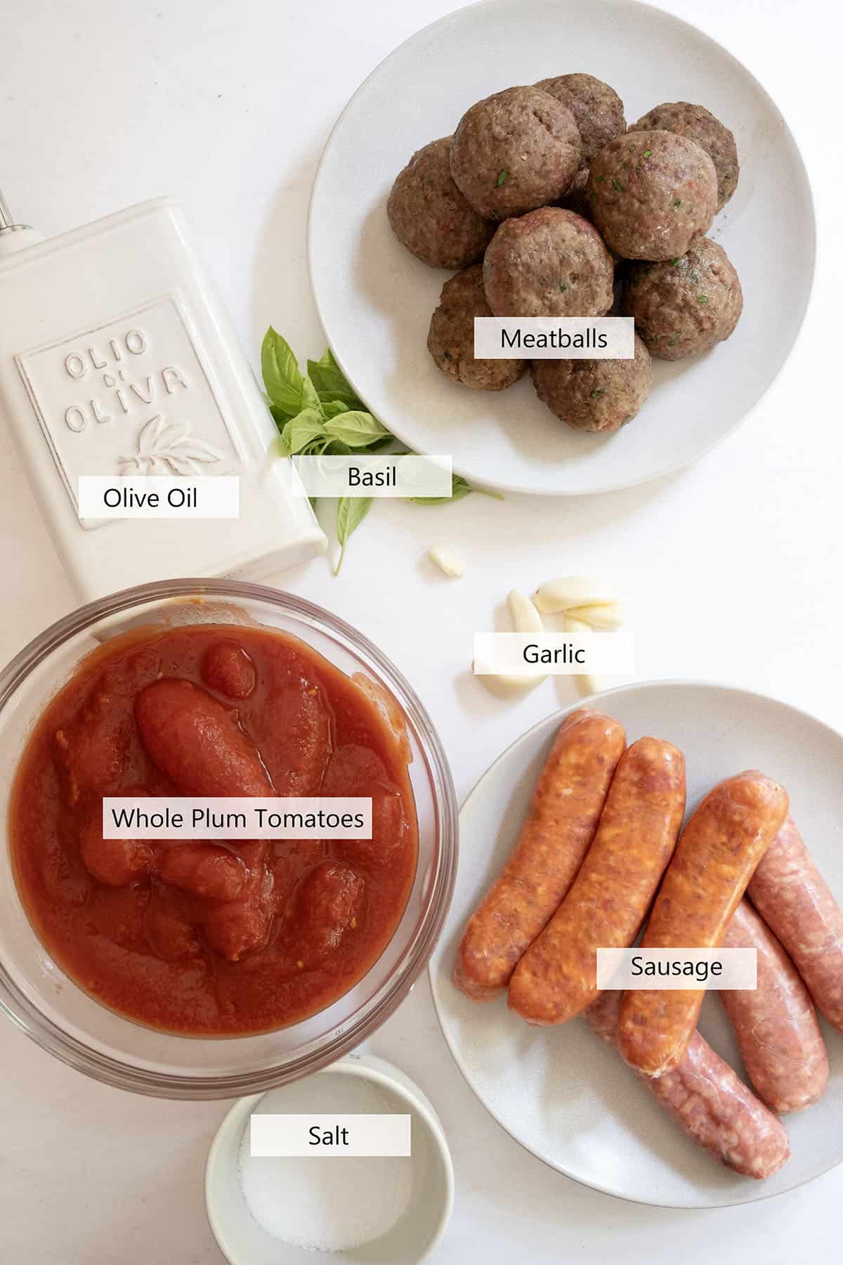 Ingredients for the recipe.