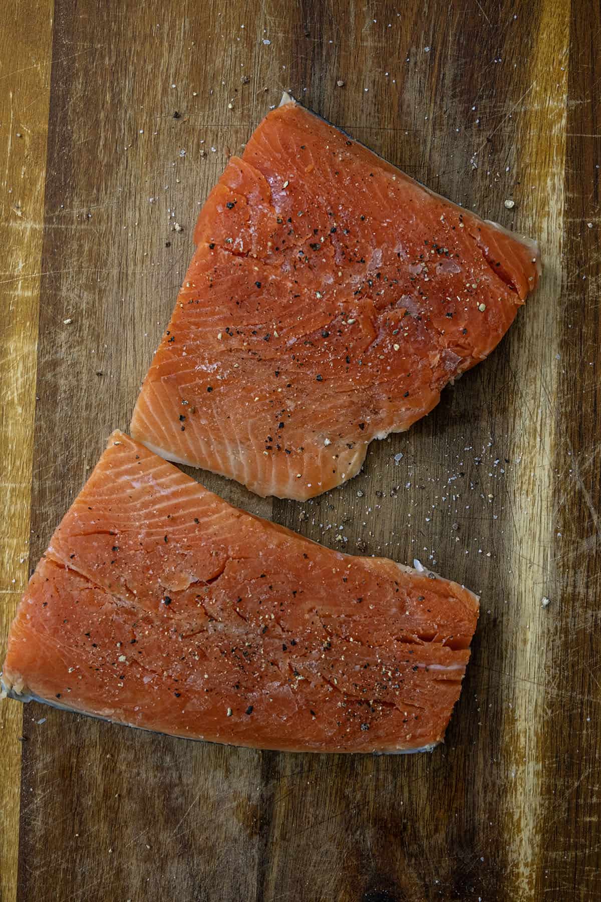 seasoning salmon