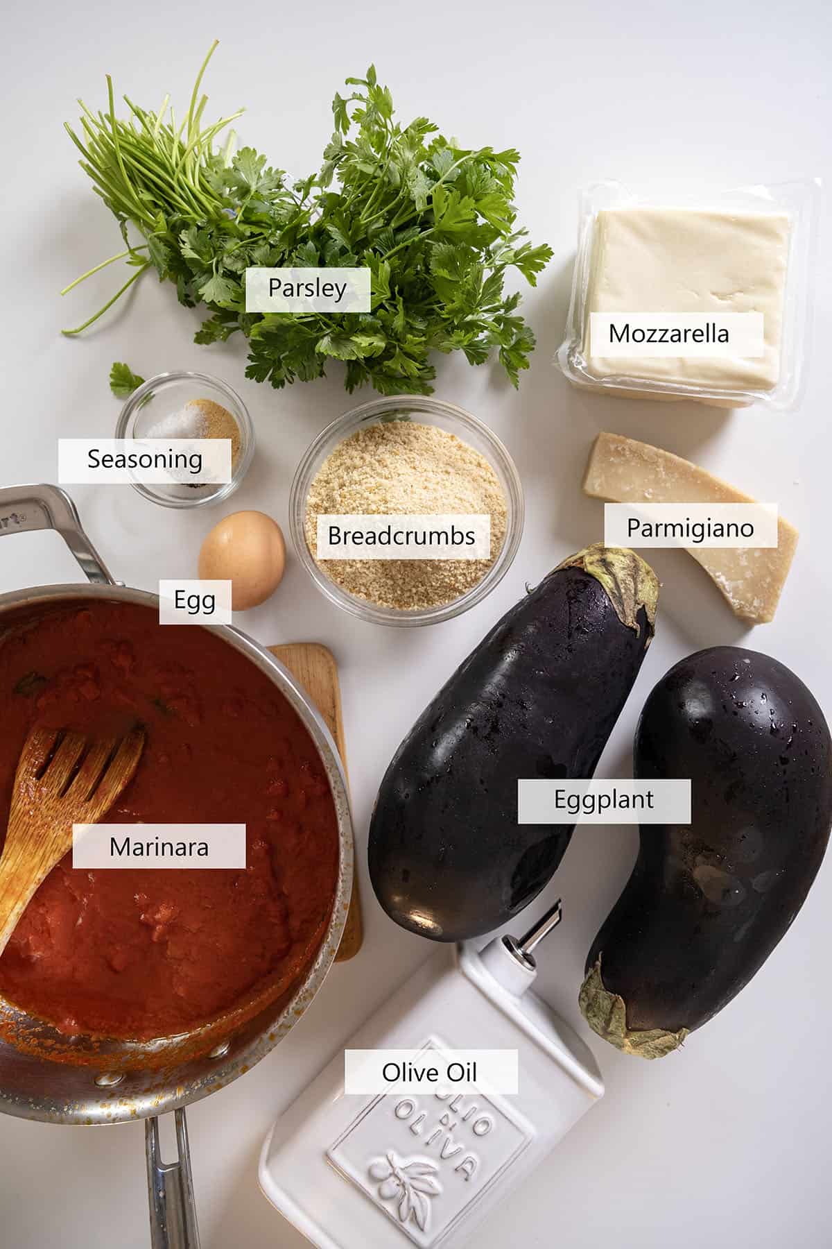Ingredients for the recipe.