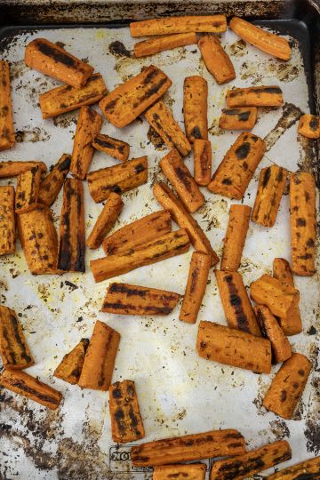 broiled carrots