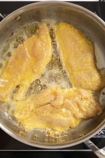 frying chicken