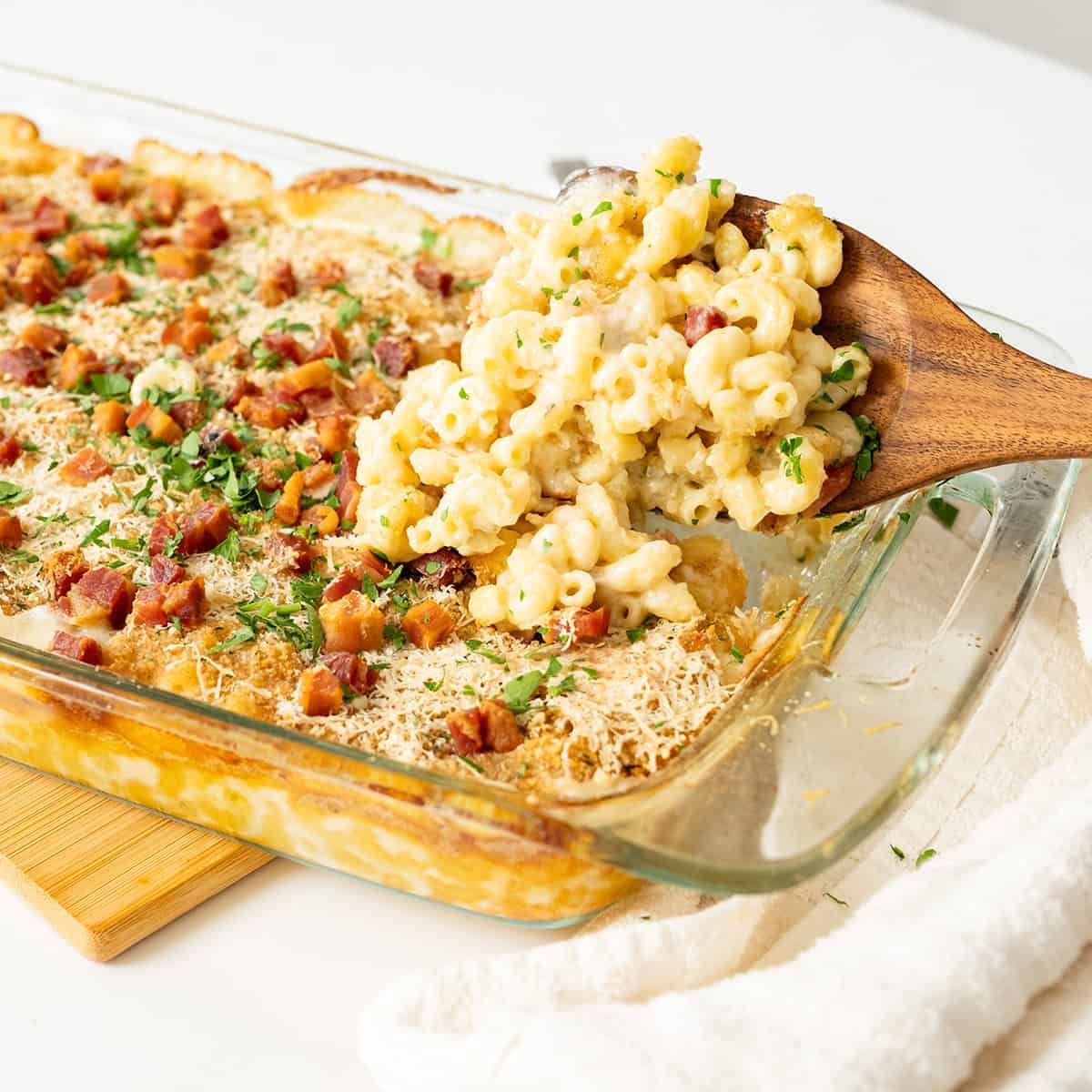 Italian Mac and Cheese with Pancetta