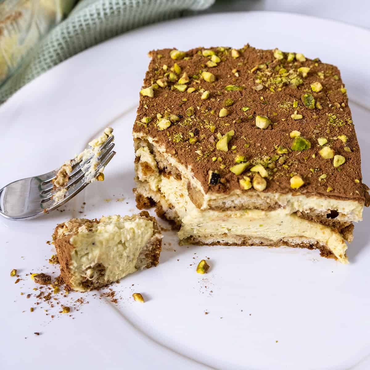 Pistachio Cream Tiramisu