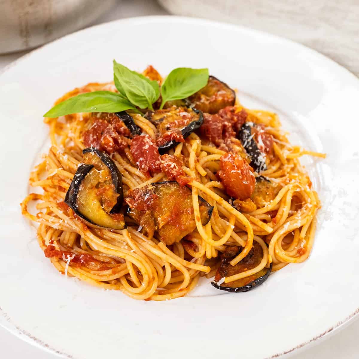 Pasta alla Norma (A Sicilian Dish)