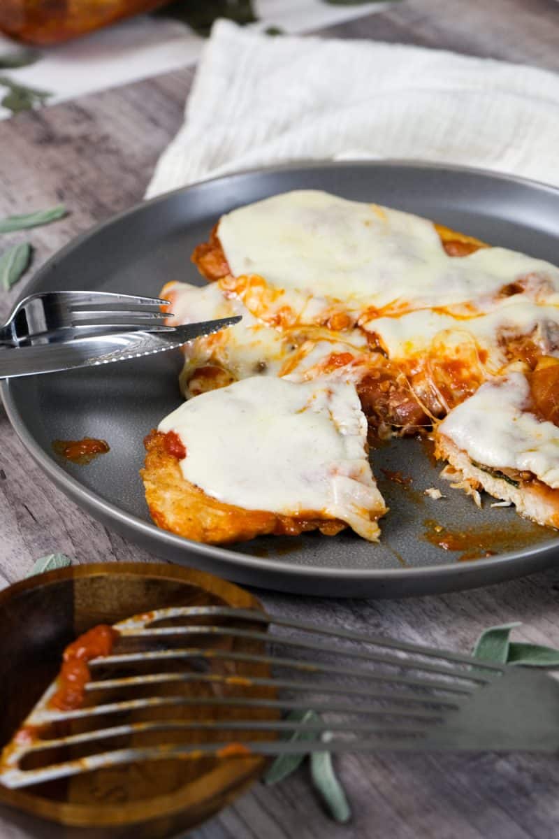 spicy chicken saltimbocca