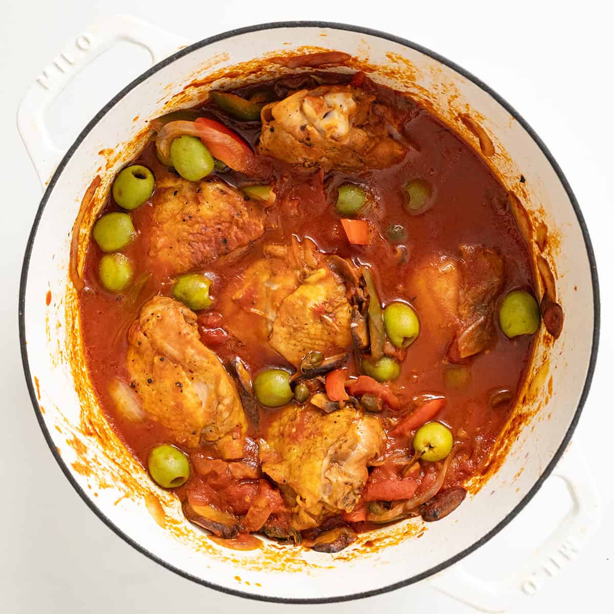 Easy Chicken Cacciatore