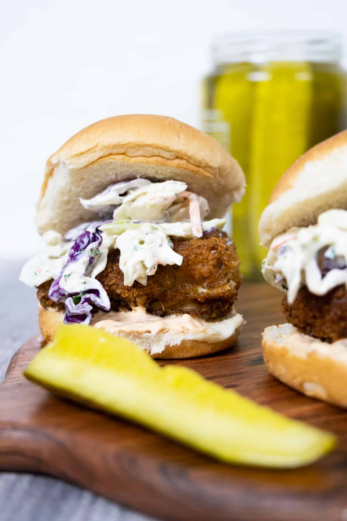 Crispy Fish Sliders