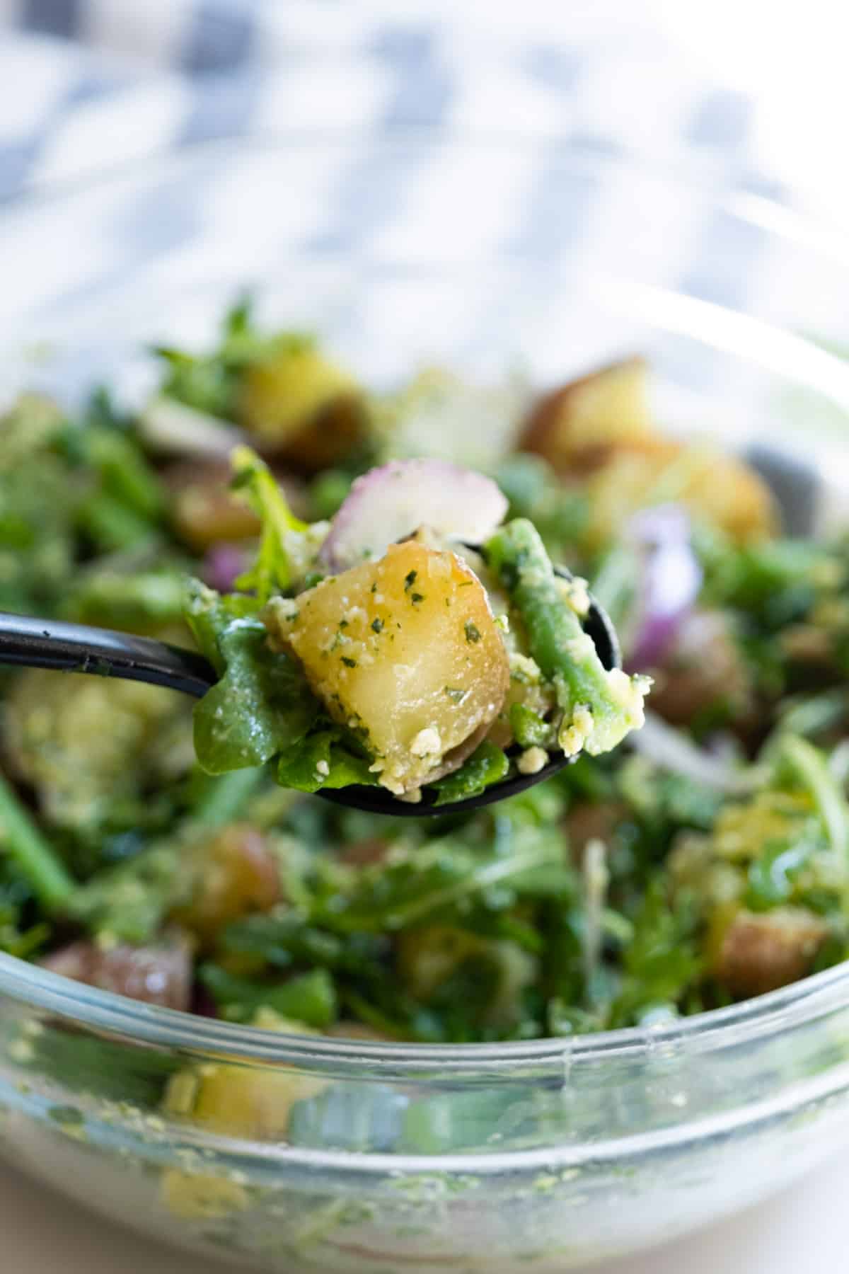 Italian red potato salad no mayo