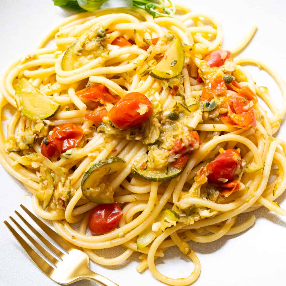 Italian Summer Pasta with Zucchini