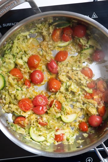 sauce beginning to break down