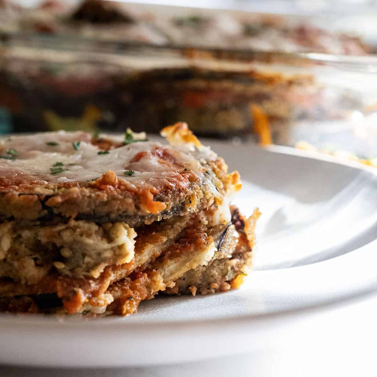 Better Than Olive Garden Eggplant Parmigiana