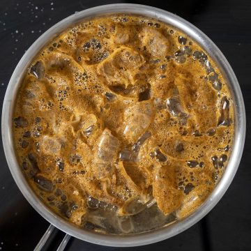 boiling shrimp stock
