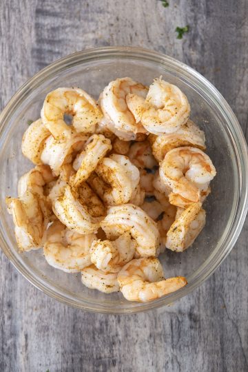 shrimp seasoned with old bay
