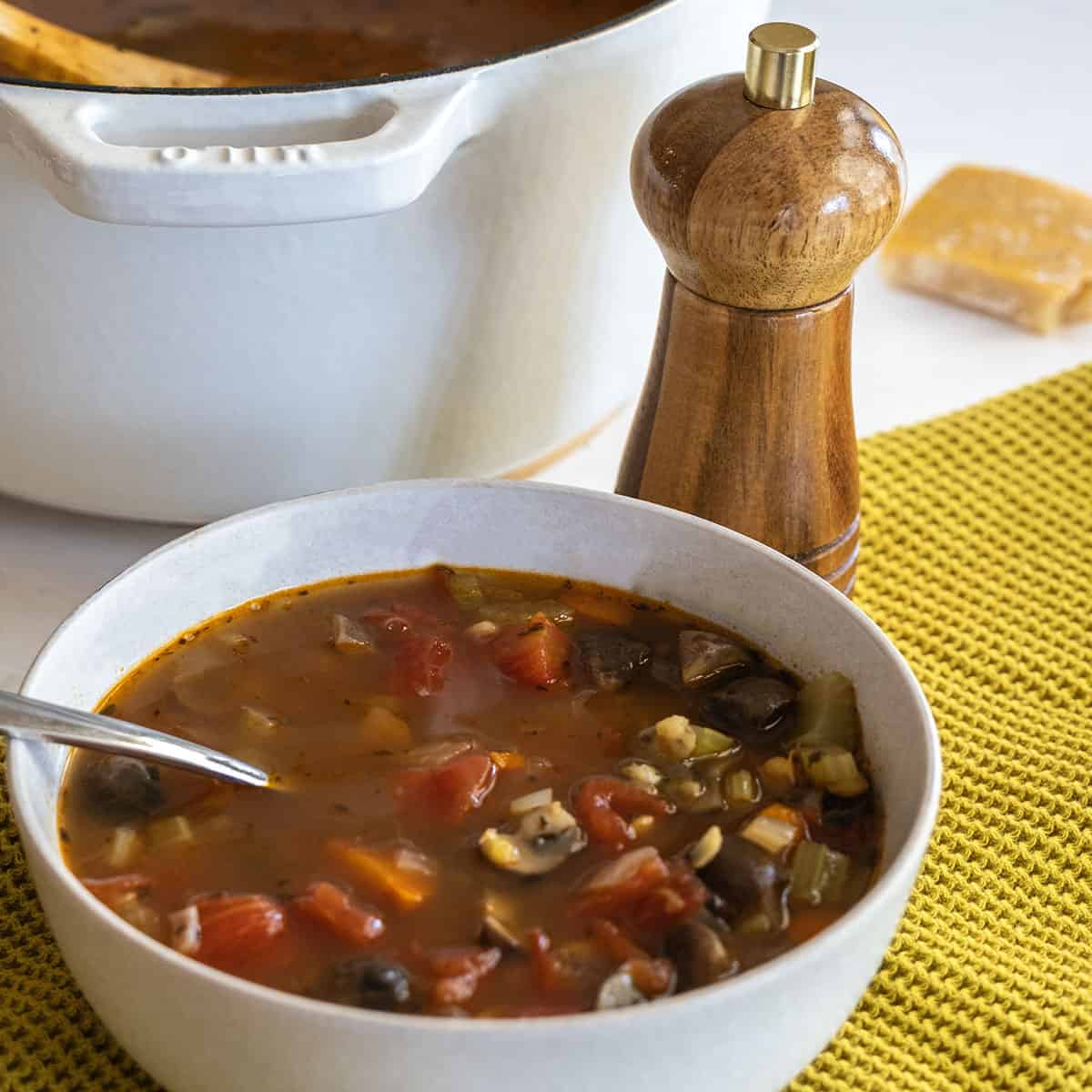 Barley Lentil Soup