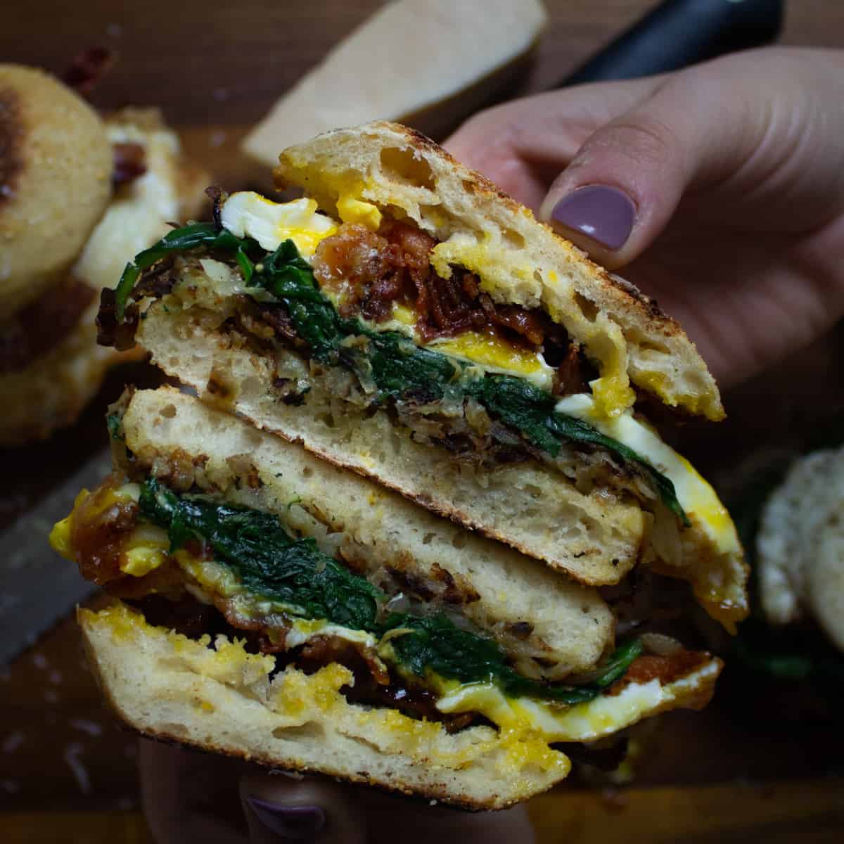 The Italian Breakfast Sandwich