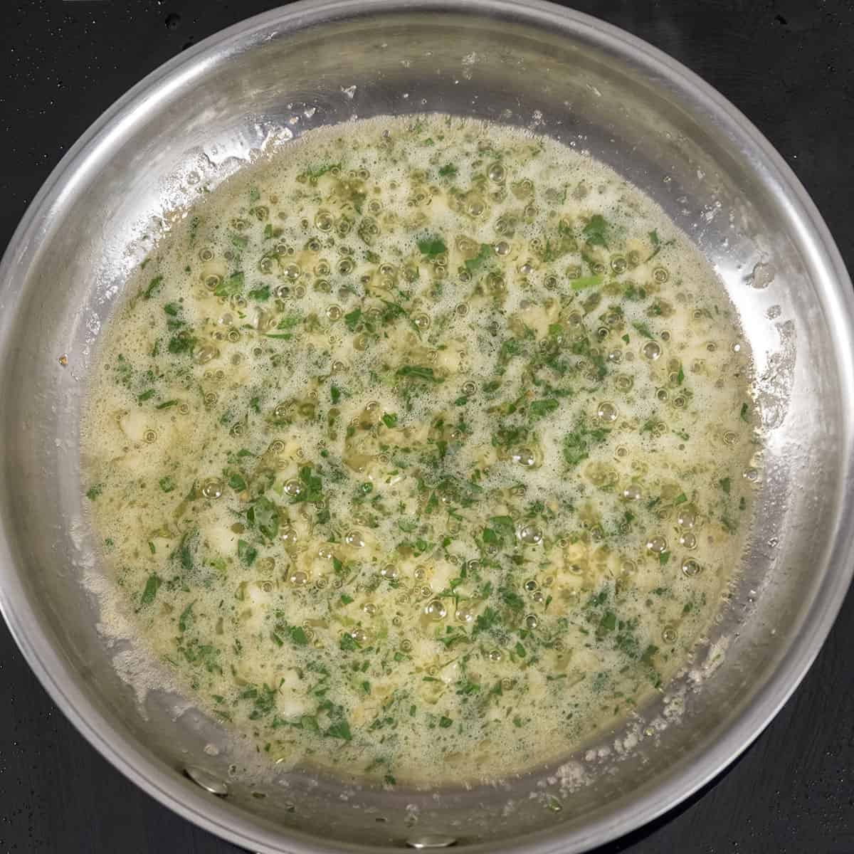 lemon garlic butter sauce