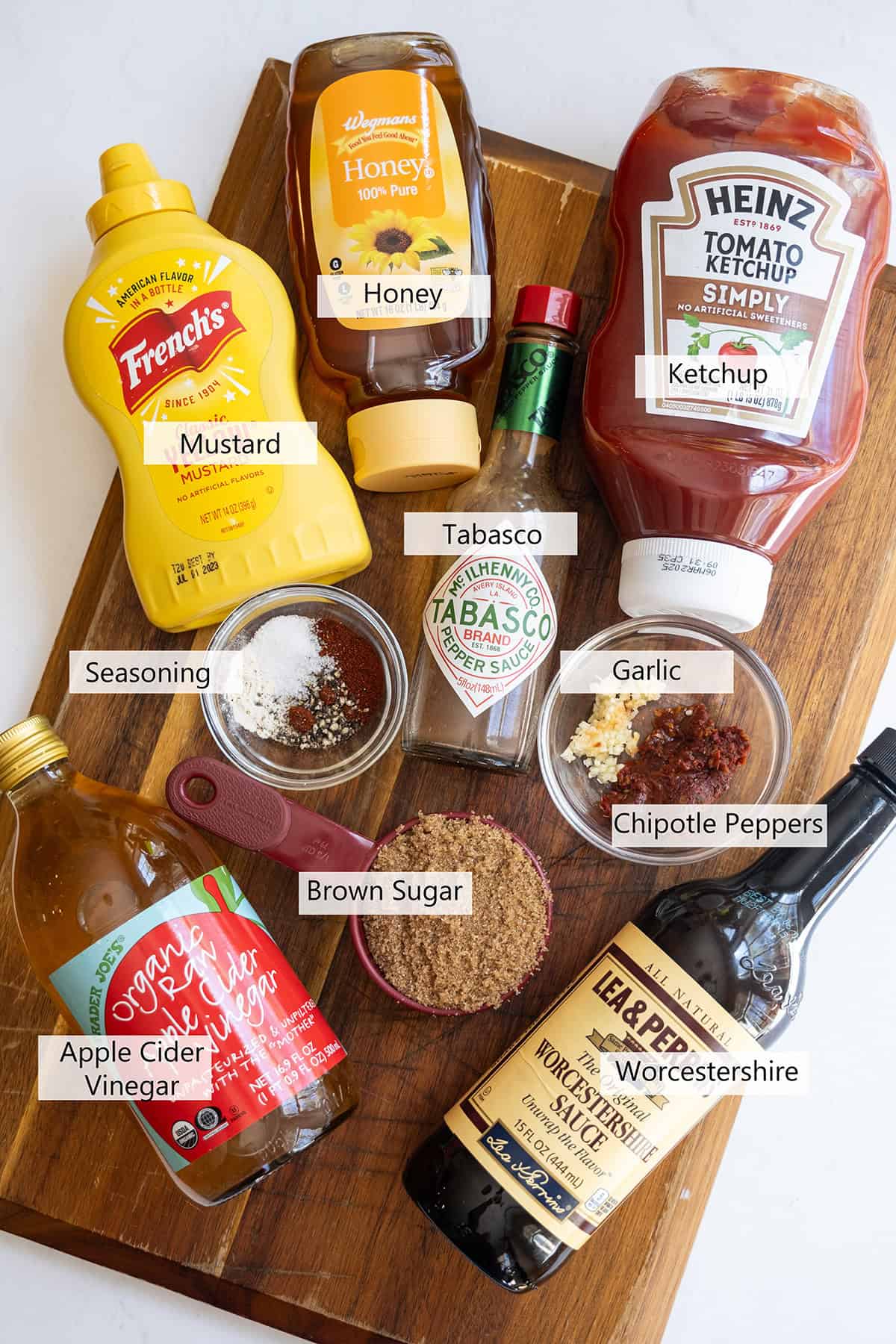Ingredients for the recipe.