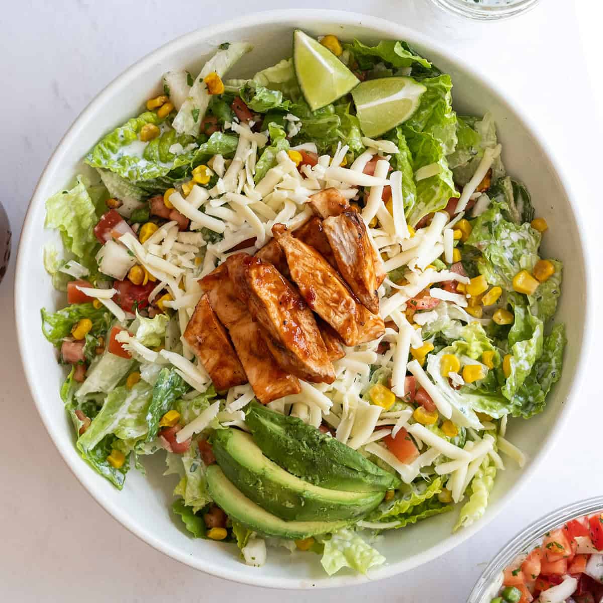 BBQ Chipotle Chicken Salad