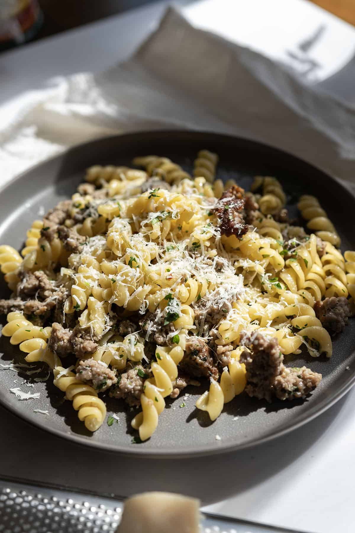 fennel sausage pasta