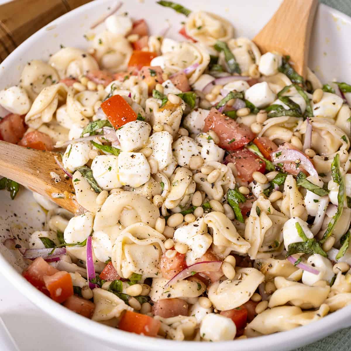 Caprese Tortellini Salad