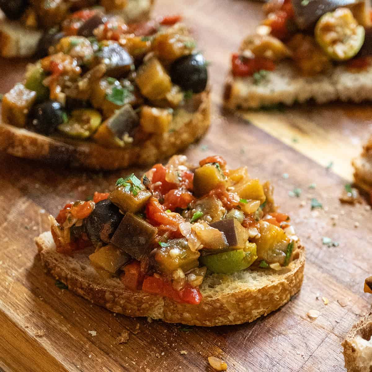 Simple Eggplant Caponata