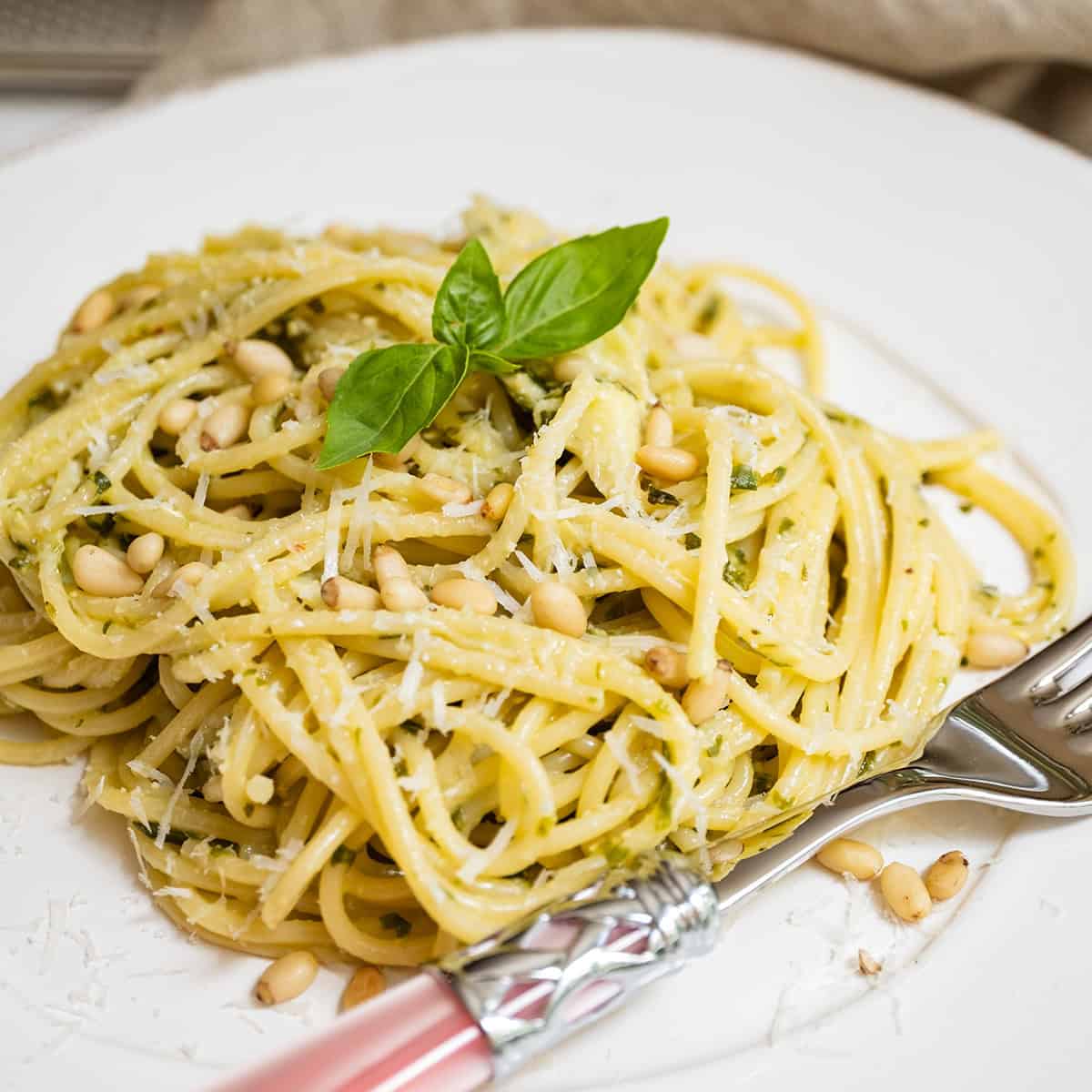 Artichoke Pesto Pasta