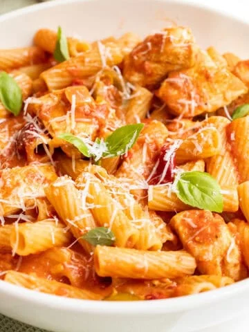 Spicy chicken Riggies