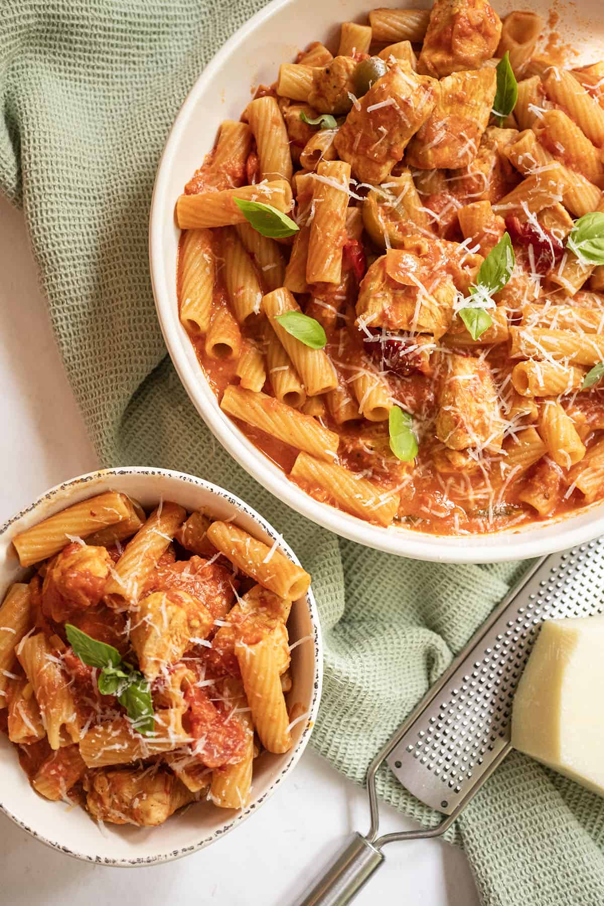 Spicy chicken Riggies