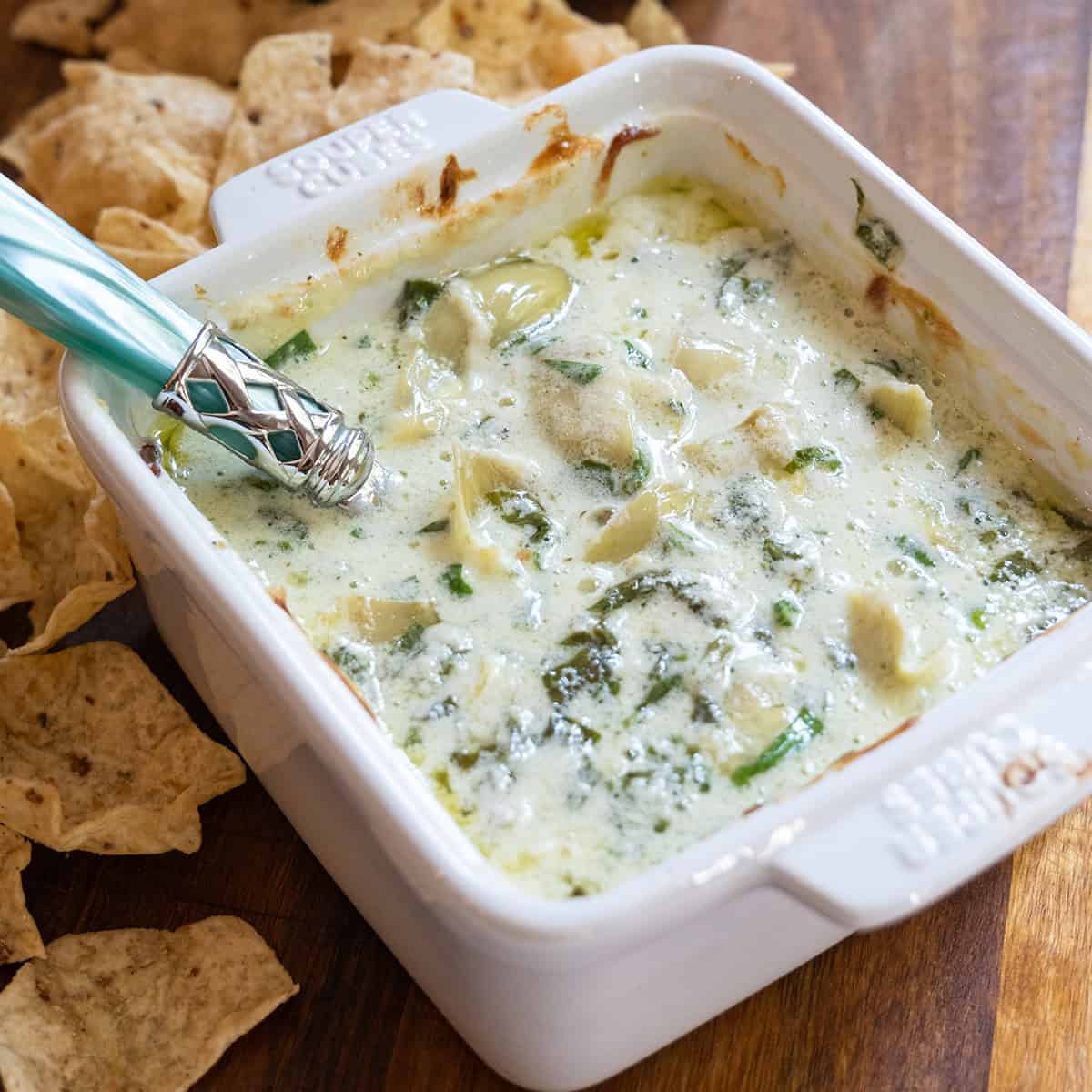 Spinach and Artichoke Dip No Mayo