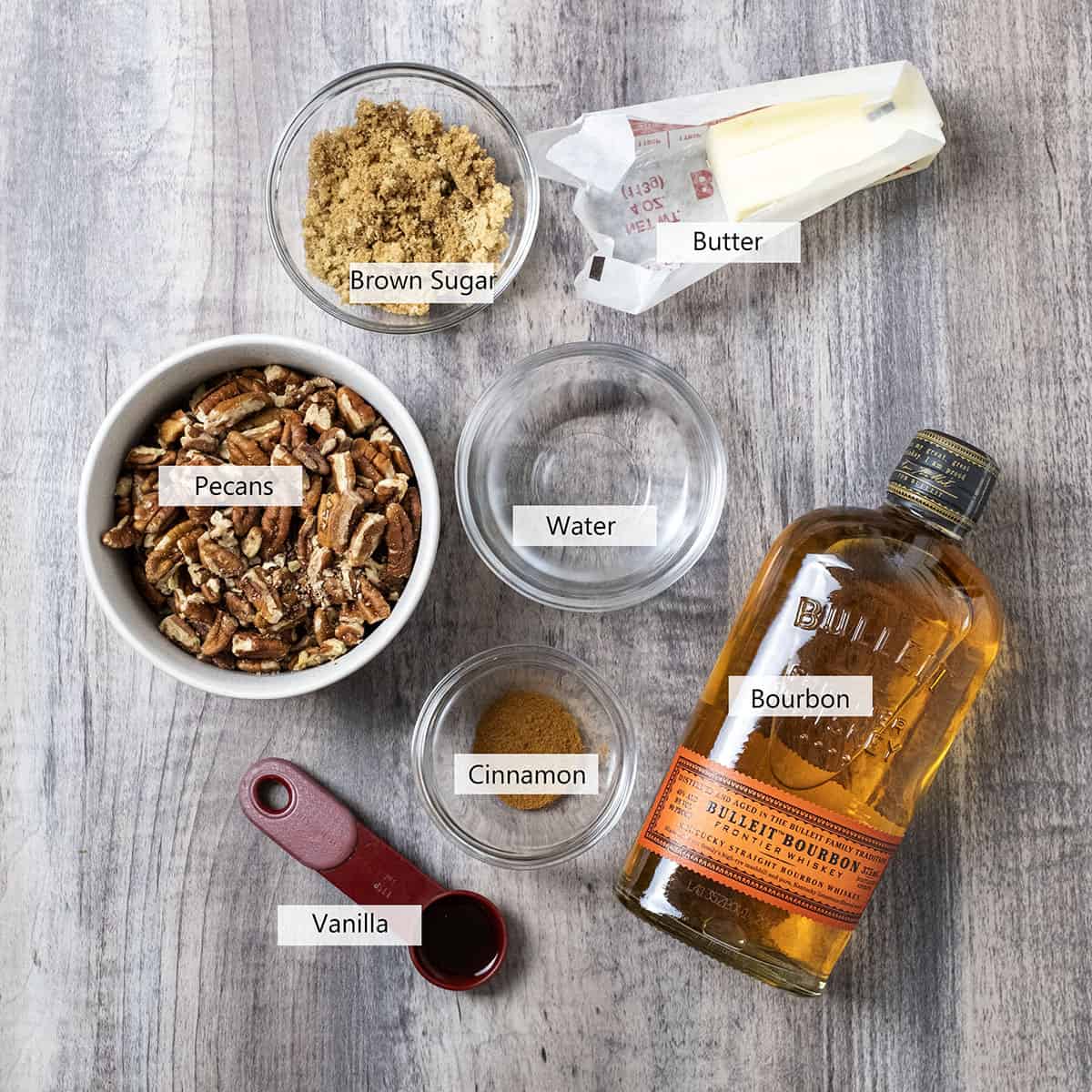 Ingredients for the recipe.