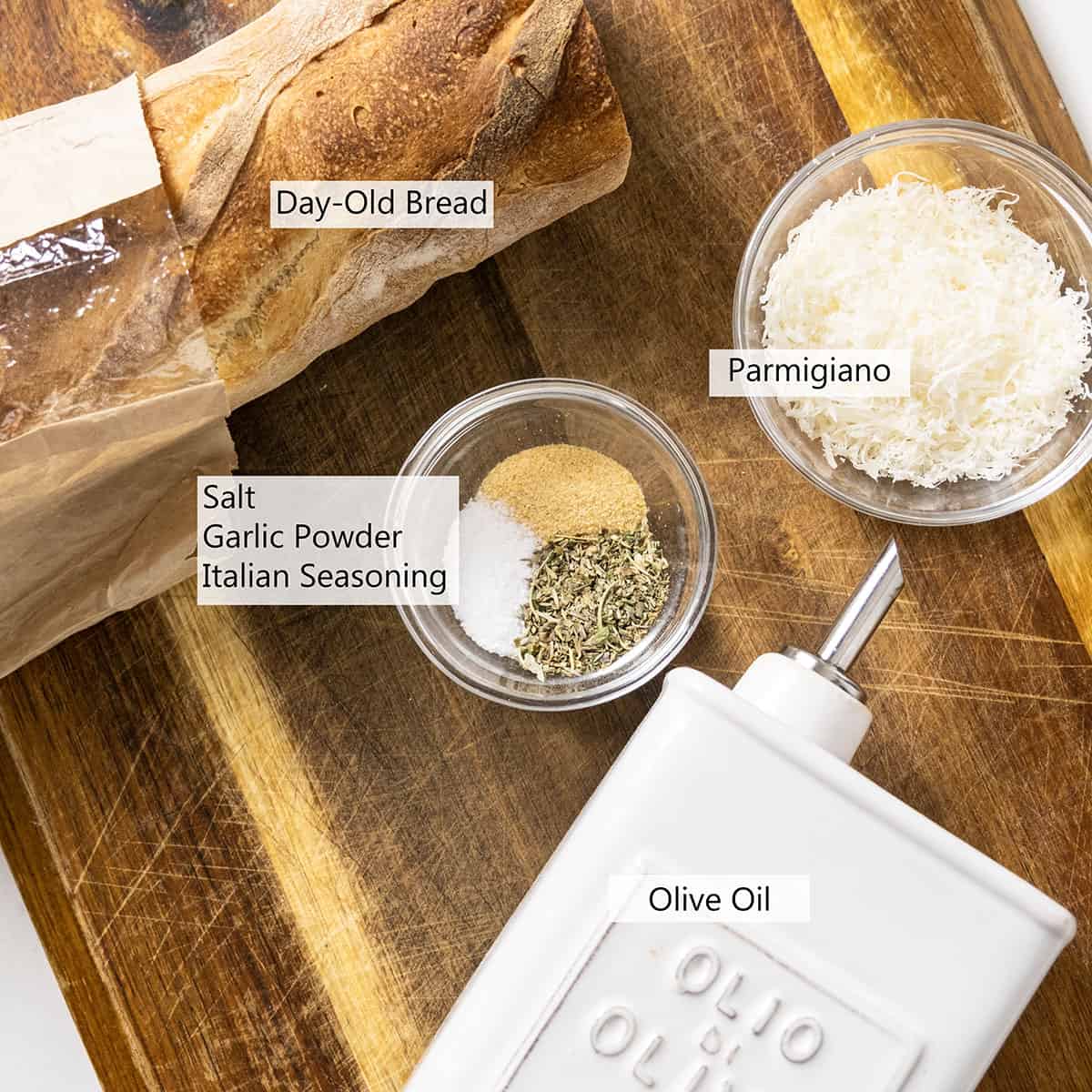 Ingredients for the recipe.