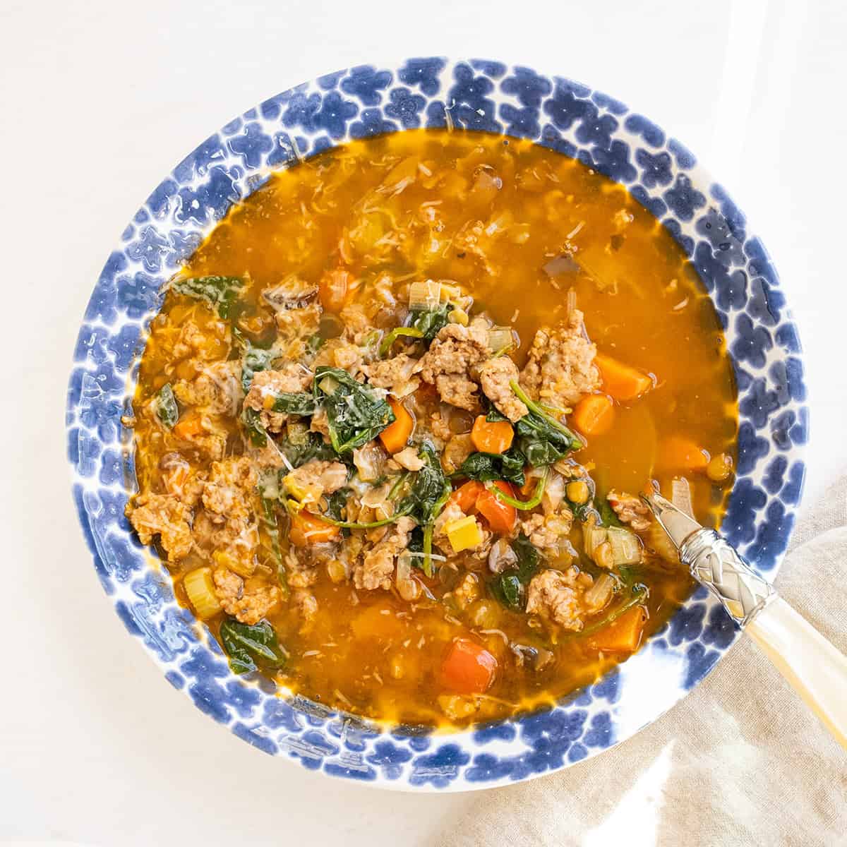 Sausage and Lentil Soup