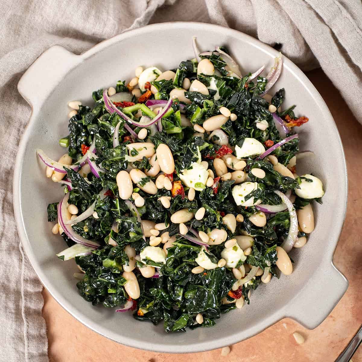 Kale and Cannellini Bean Salad