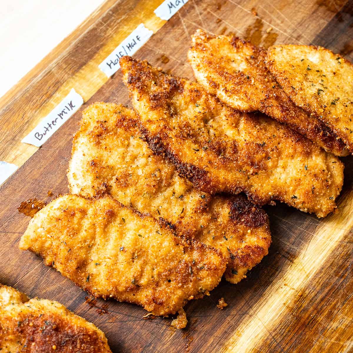 No Egg Chicken Cutlets