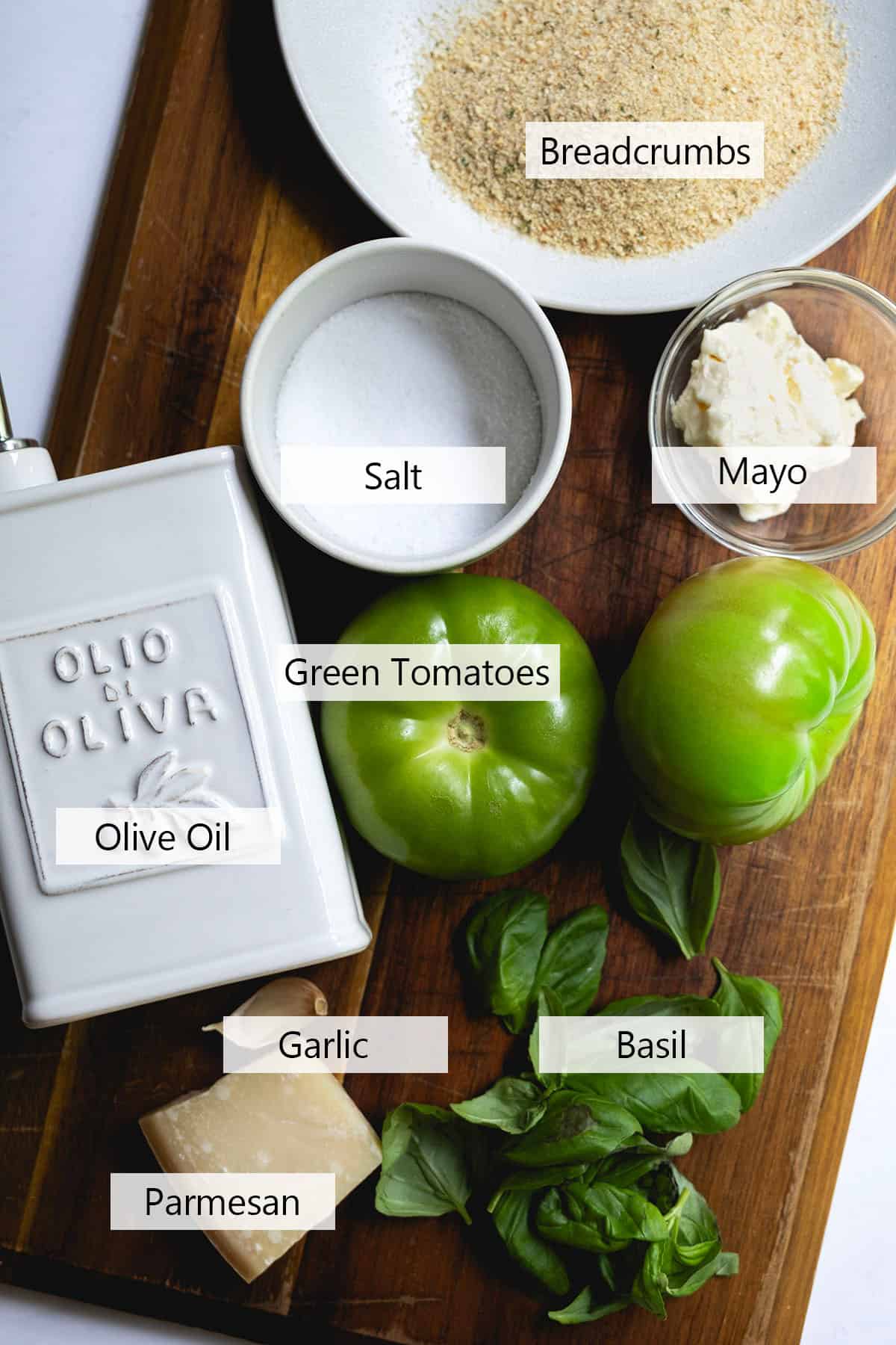 Ingredients for the recipe.