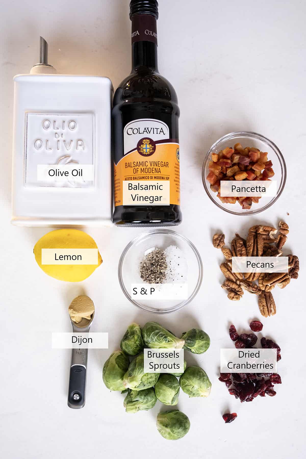 Ingredients for the recipe.