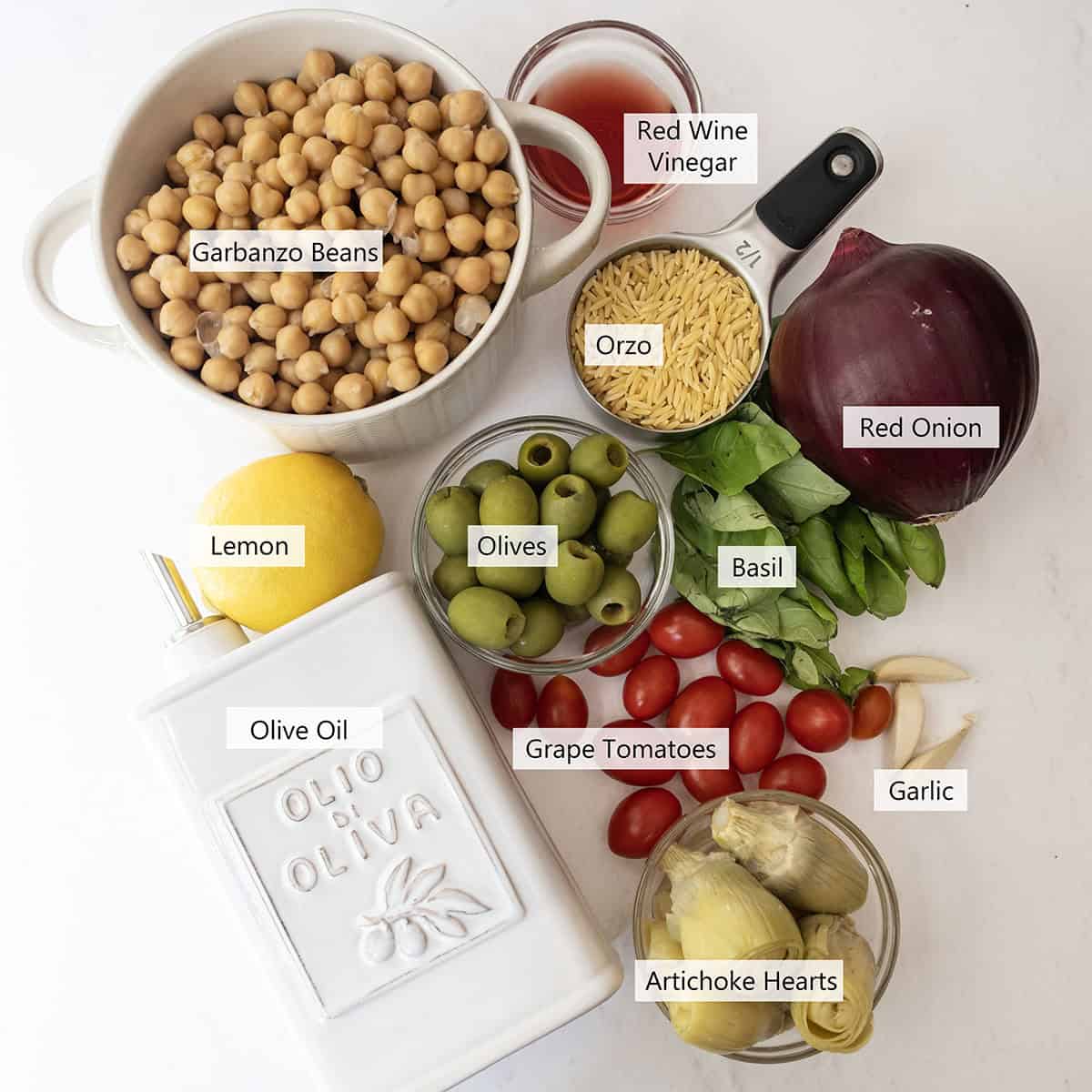 Ingredients for the recipe.