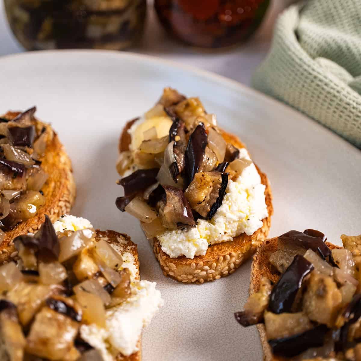Marinated Eggplant and Onion