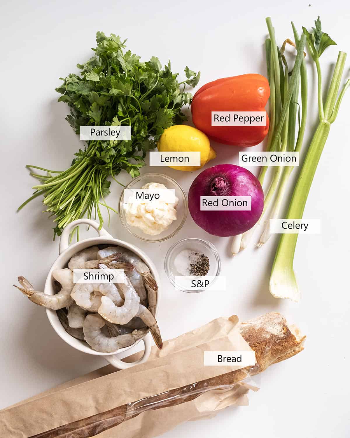 Ingredients for the recipe.