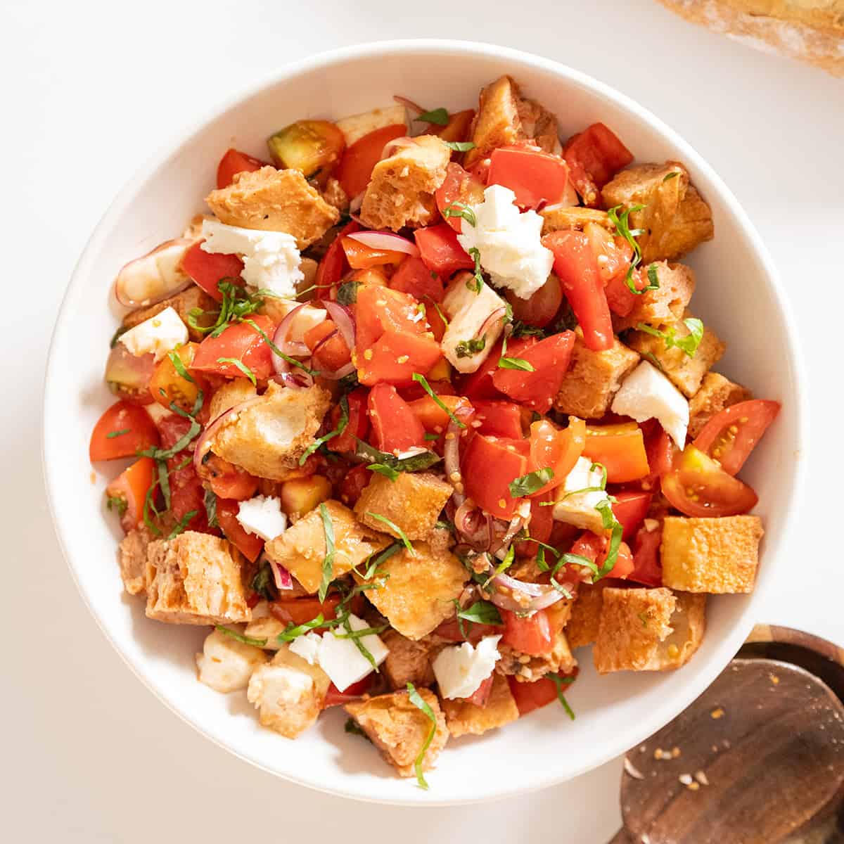 Traditional Panzanella Salad
