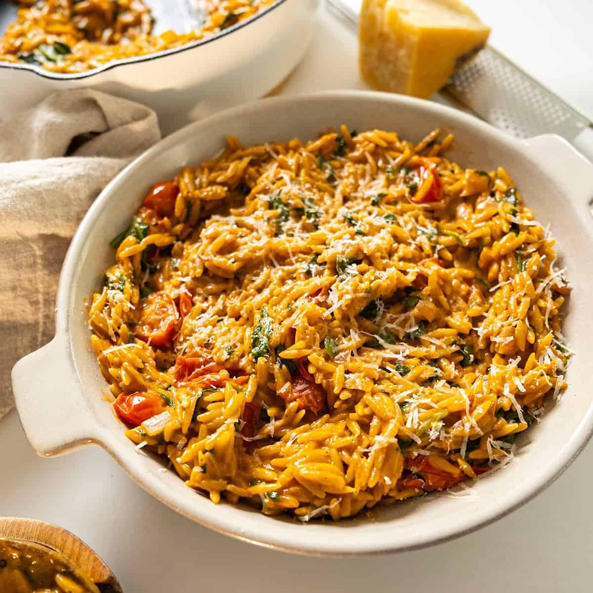 One-Pot Creamy Tomato Orzo