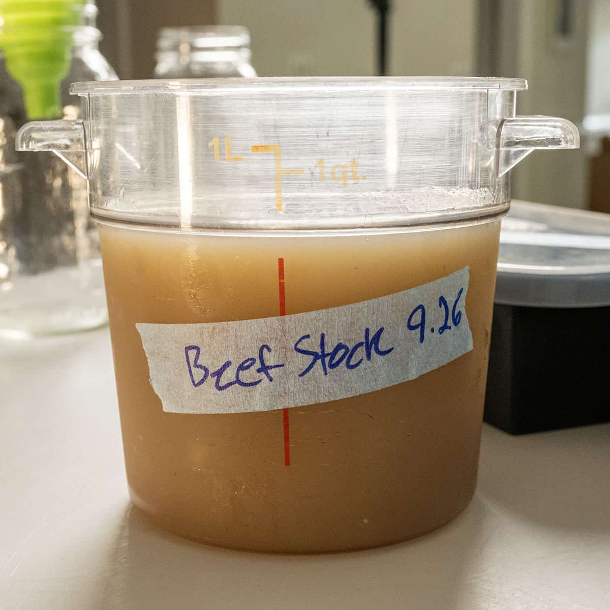 Homemade Beef Stock