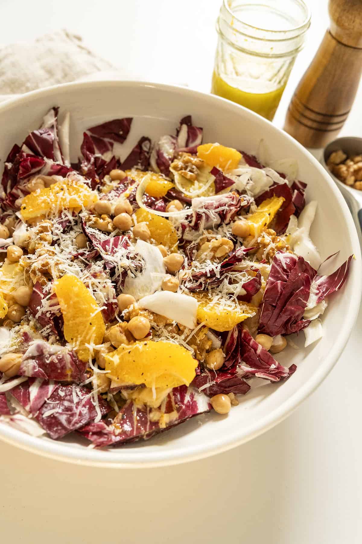 Radicchio Salad in a bowl.