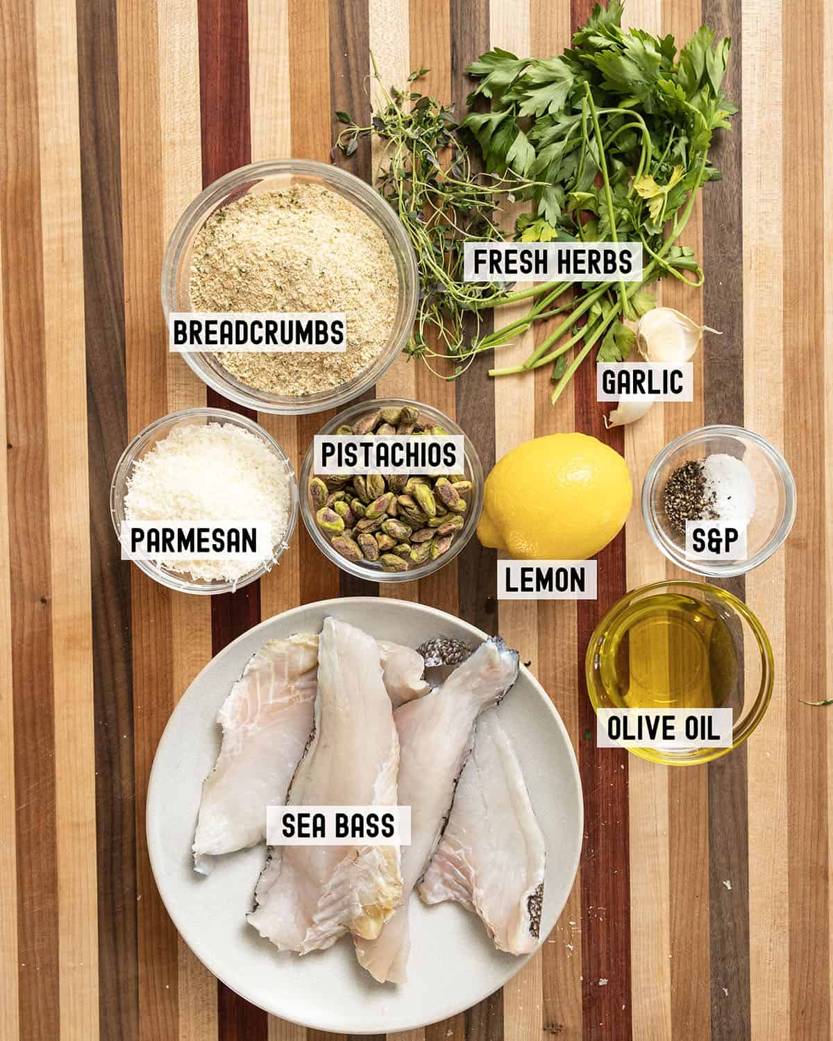 Ingredients for the recipe.