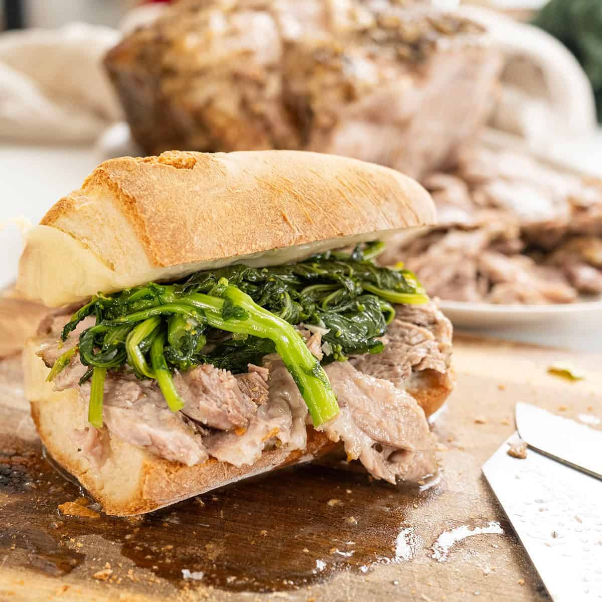 Italian Pork Sandwich