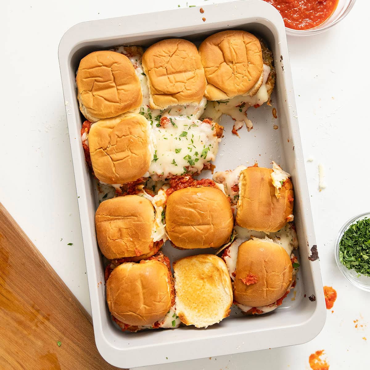 Chicken Parm Sliders