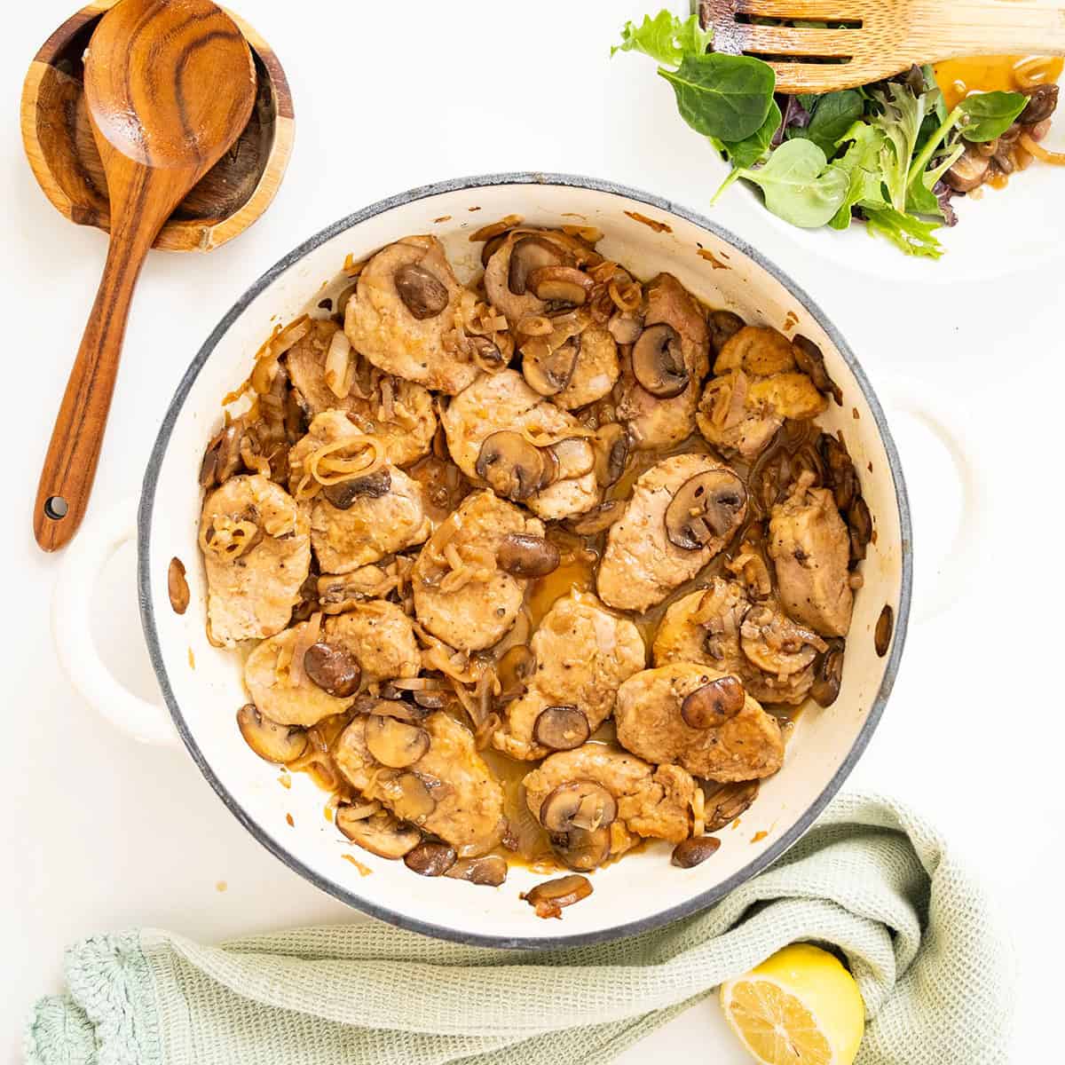 Pork Tenderloin Medallions in Marsala